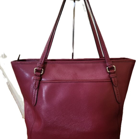 Euc Coach City Zip Top Leather Shoulder Bag Purse - Picture 2 of 14